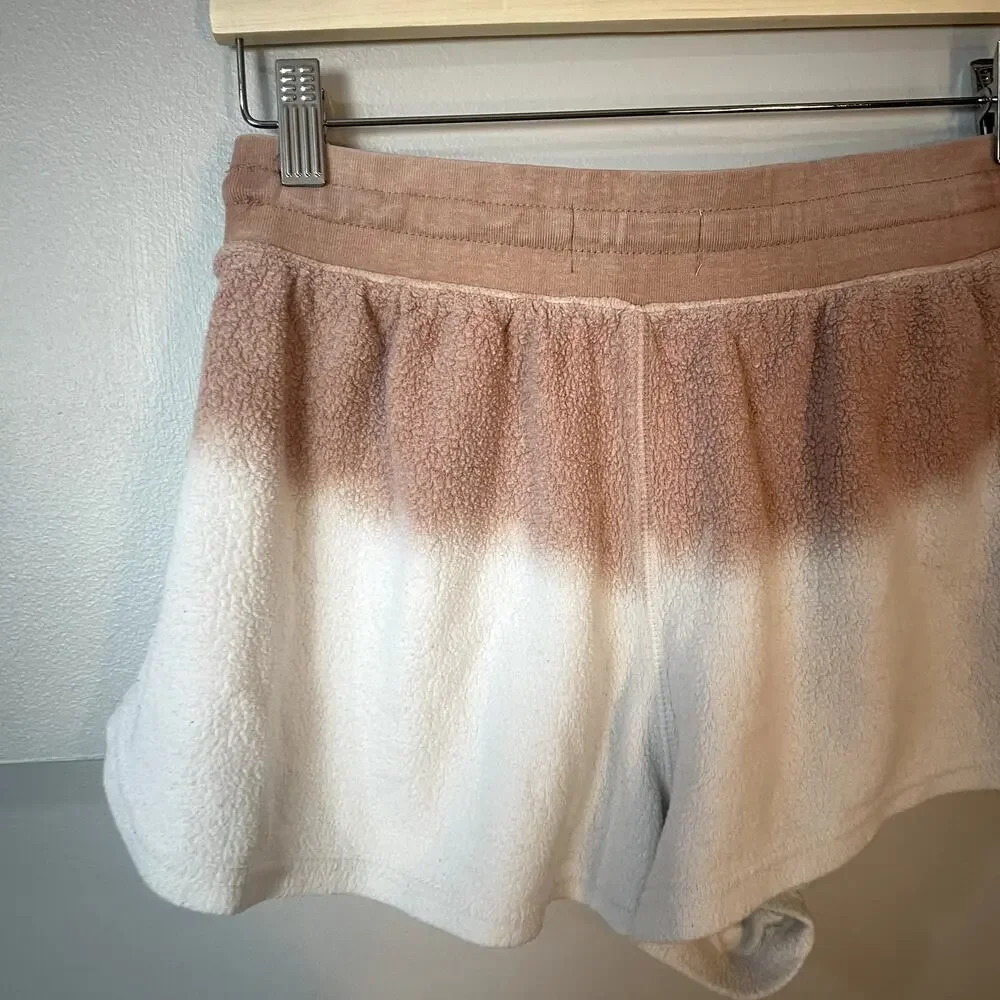 Helen Owen x Feat BlanketBlend Shorts Dip Dye Coral Size Medium